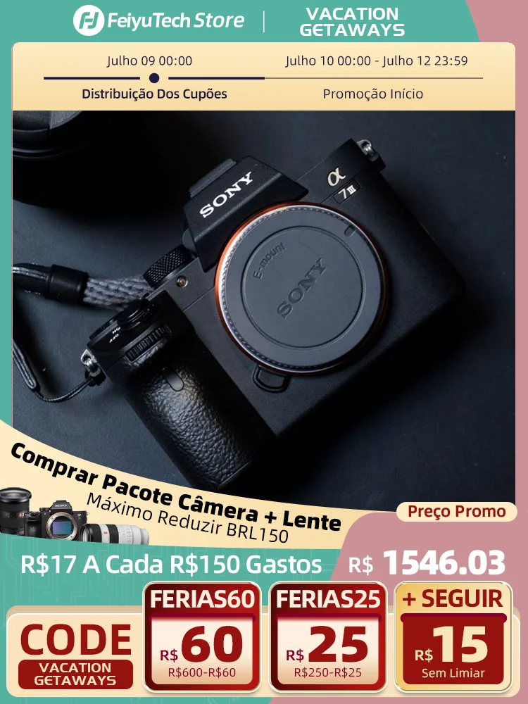 Sony A7 III Full Frame Mirrorless Compact Digital Camera Professional