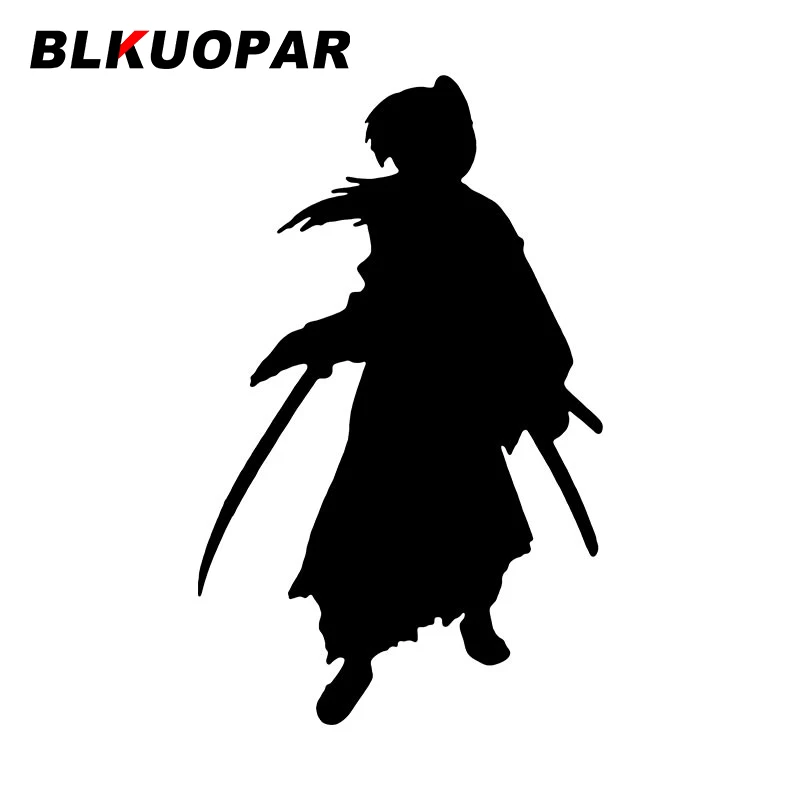 

BLKUOPAR Kenshin Himura автомобильные наклейки Индивидуальные Аниме виниловый высеченный окклюзий с защитой от царапин