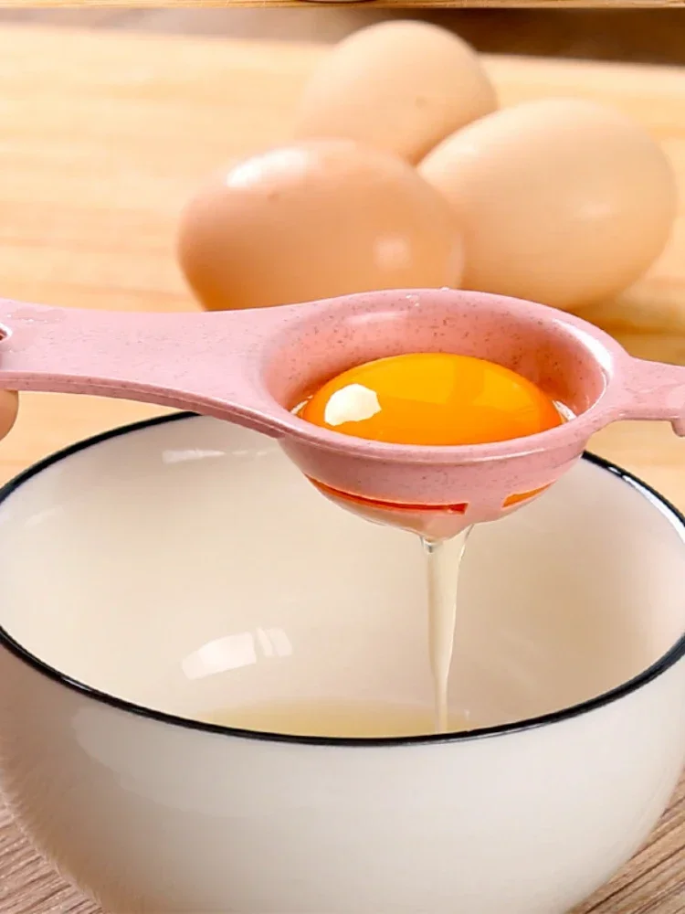 Wheat Straw White Separator Egg Yolk Filter Kitchen Baking Kitchen Accessories Egg Tools Gadgets Ð”Ð»Ñ ÐšÑƒÑ…Ð½Ð¸ Полезные Вещи