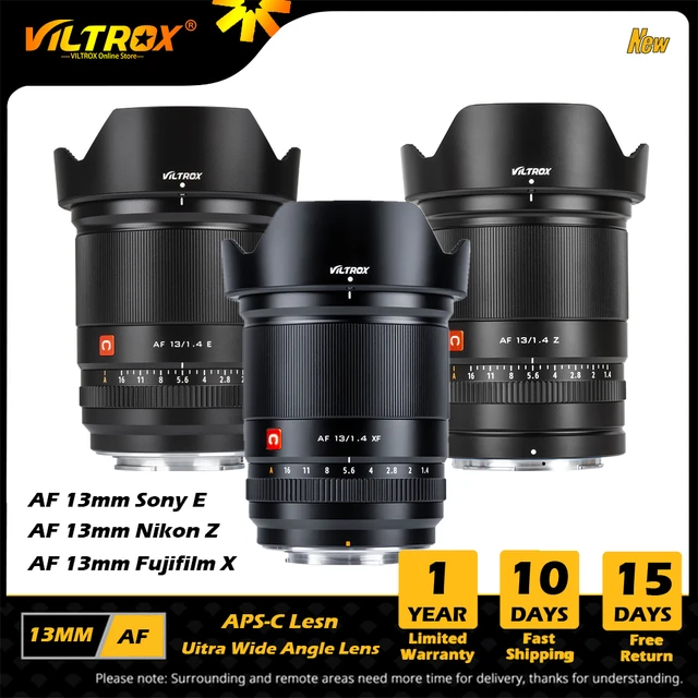 Viltrox AF 13mm f/1.4 XF Lens for Fujifilm x