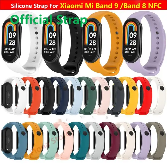Pulsera Xiaomi Mi Band GENERICO Correa Silicona Compatible Con