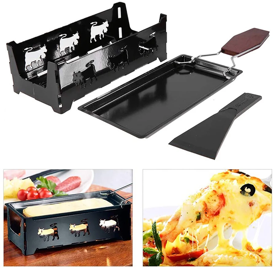 1PC cheese oven mini non-stick baking tray contains no candles, butter and cheese, grilled bacon, easy to clean baking tray.