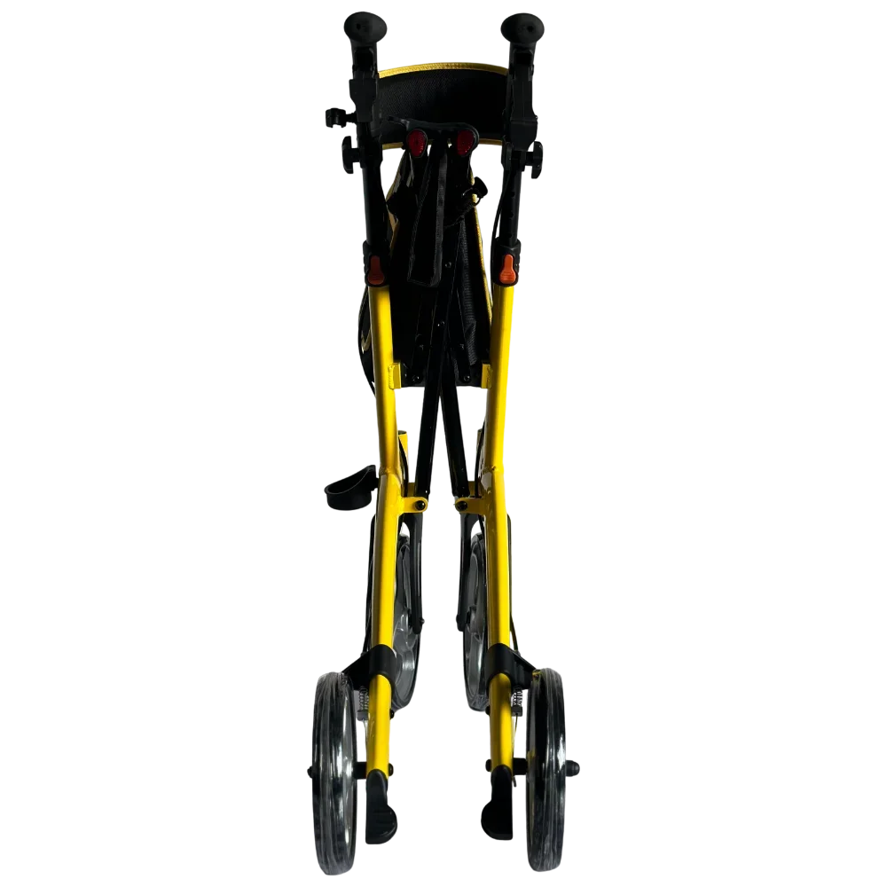 Rollator Folding Walker Portable Patient Adjustable Walker Rollator Shopping Cart Medical Outdoor Rollator Walker With Seat 4