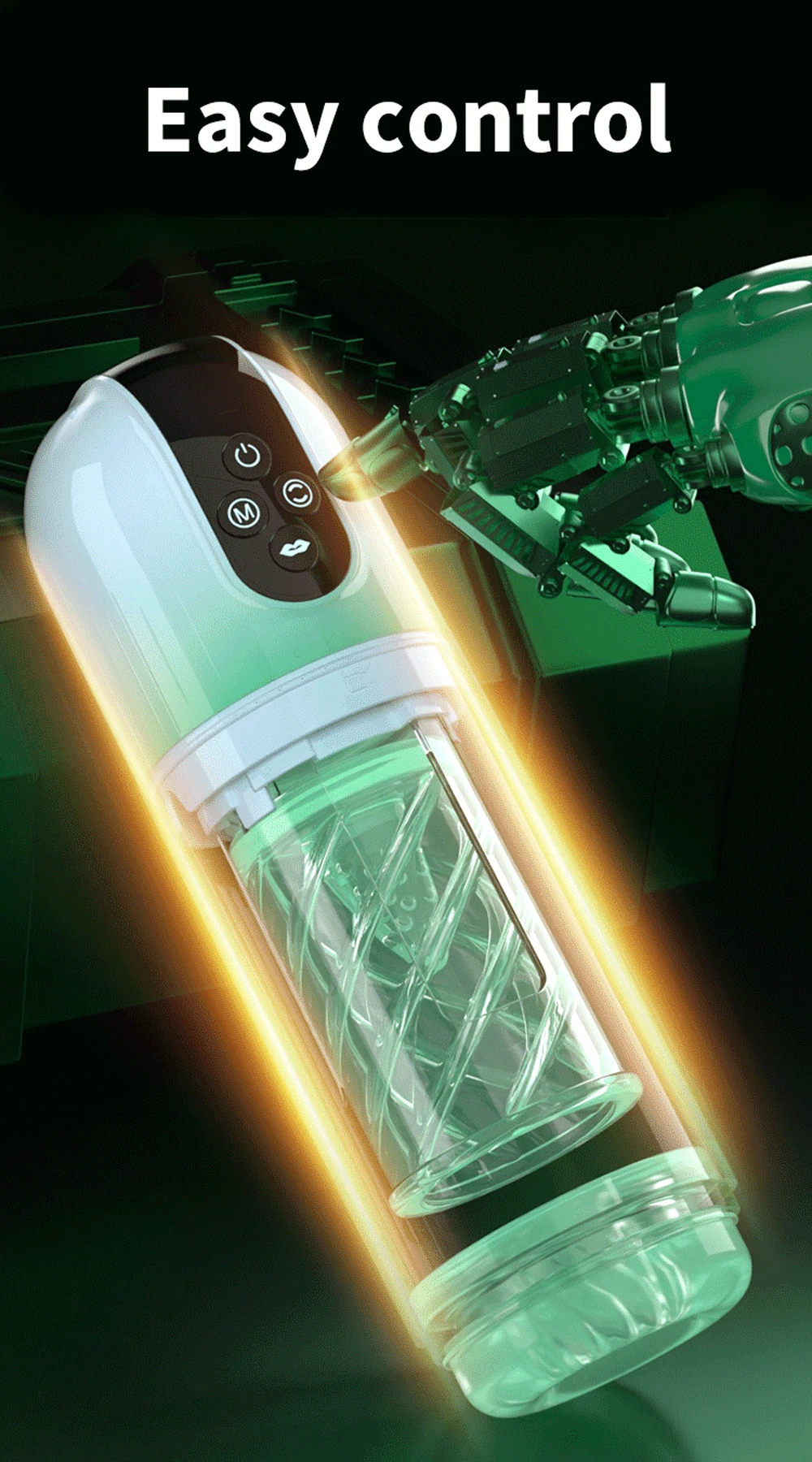 Masturbator, automatische männliche Tasse, rotierende Saugwat SPA, echte Muschi-Masturbationspumpe_voghion.com