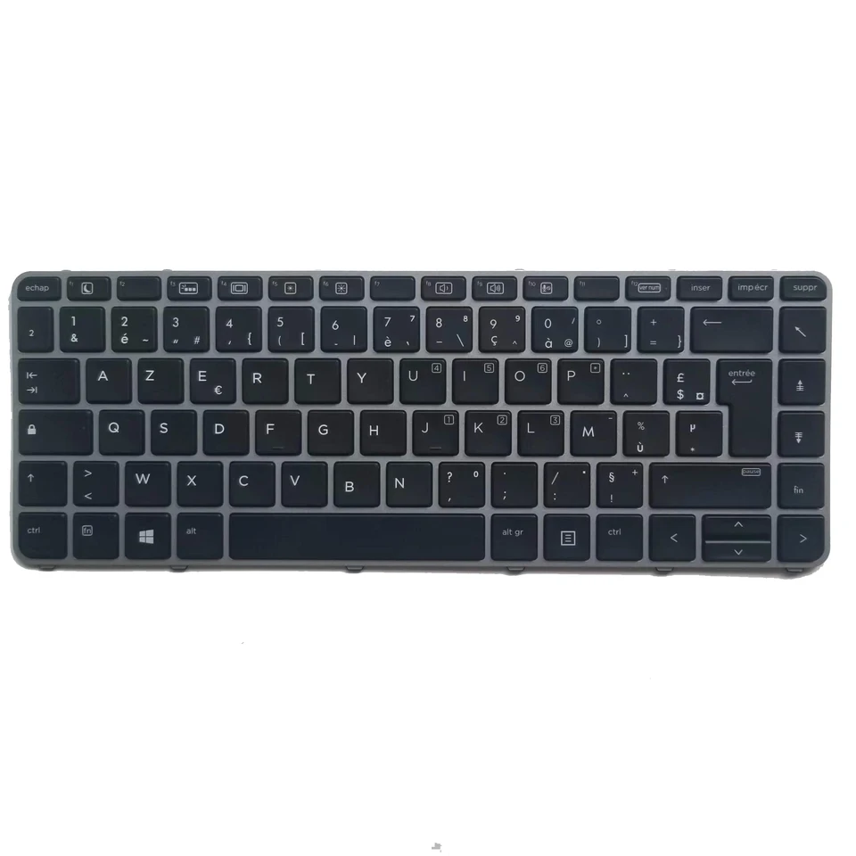 Clavier Elitebook 840 Clavier AZERTY Fran&ccedil;ais R&eacute;tro&eacute;clair&eacute; Pour HP EliteBook 840 G3/G4 - Frappe Confort Cartouche Hp 305 Noir