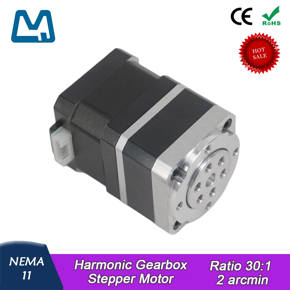NEMA17 Stepper Motor with Harmonic Gearbox Driver Ratio 30:1 Low Cost Small Size stepper motor
