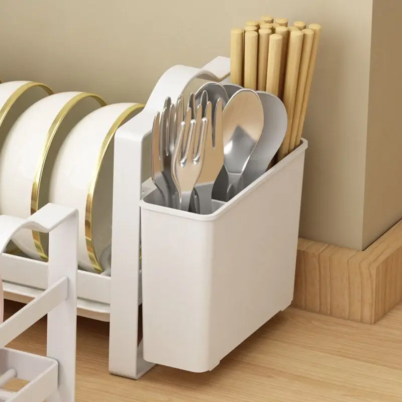 Rangement pour bols et assiettes de cuisine, armoire T1, étagère intégrée,  panier de vidange d'évier