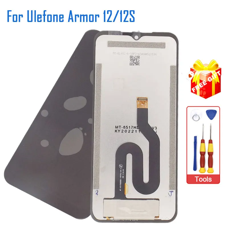 

Новый оригинальный Ulefone Armor 12 Armor 12 S ЖК-дисплей + сенсорный экран дигитайзер аксессуары для смартфона Ulefone Armor 12