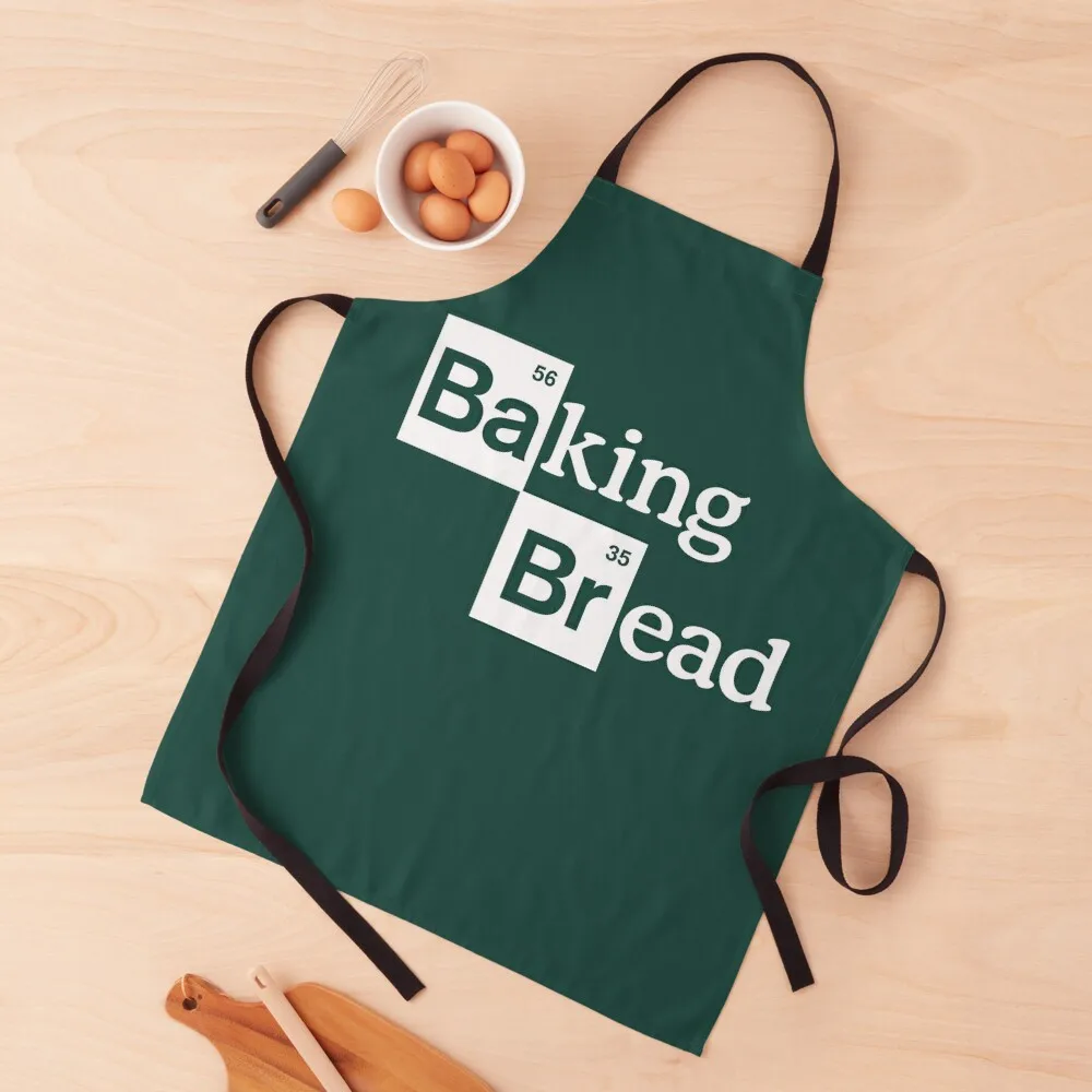 

Baking Bread - White Variation Apron Womens Dresses Kitchen Home and kitchen products Apron