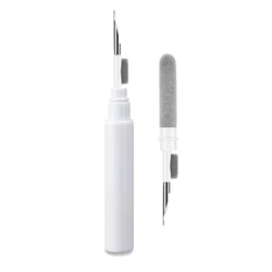 3 - in - 1 Multifunctional Earphone and Gadget Cleaning Kit (White)