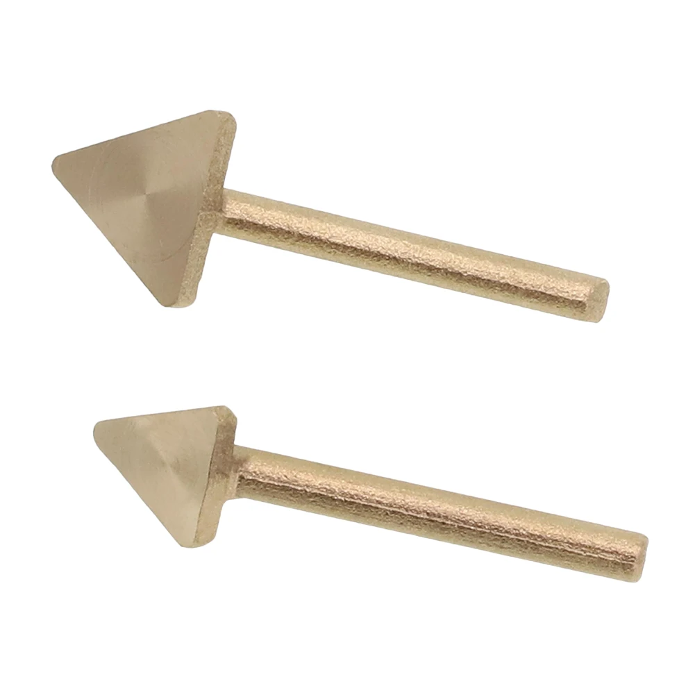 

Welding Tool Electric Soldering Soldering Iron Head 2pcs Automatic Copper Triangular Wrinkle Flat Head Plastic