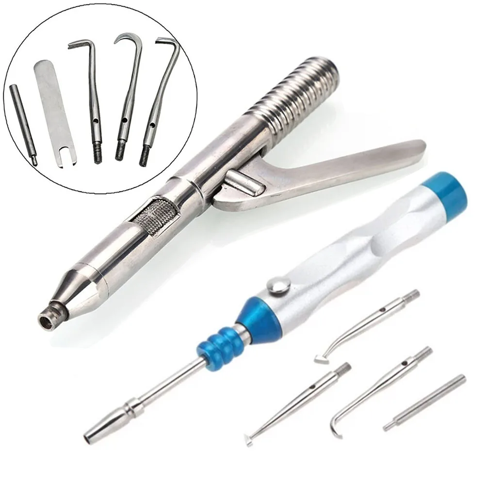 DentalAutomaticCrownRemoverGunSinglehandedsetStainlessSteel
