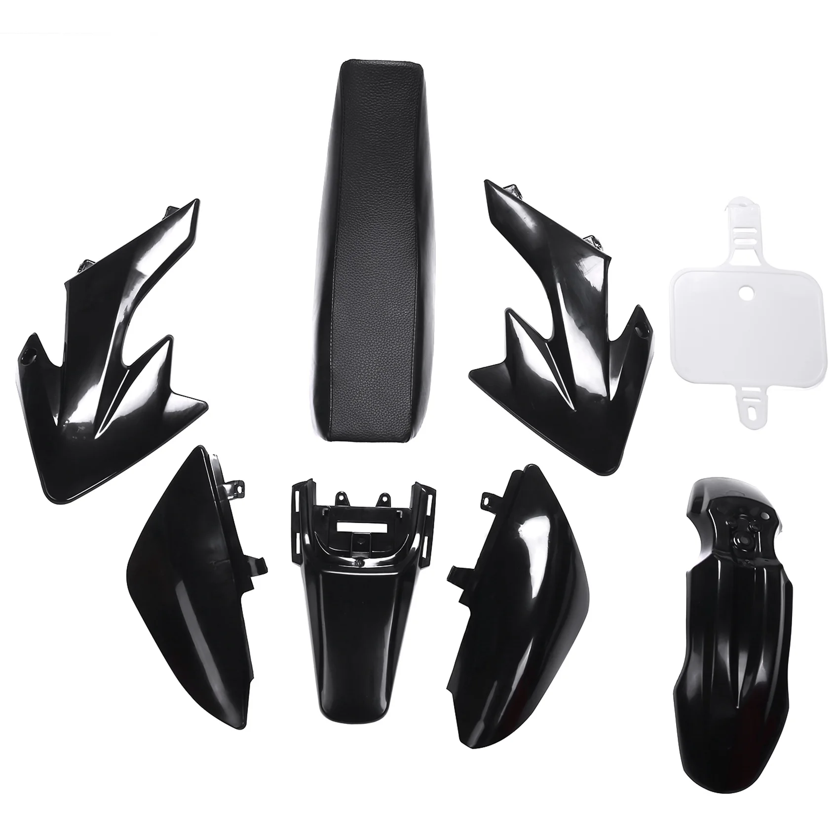 

8Pcs 50Cc 110Cc 125Cc 140Cc Plastic 4-Stroke Crf50 Pit Off-Road Bike Set Mudguard - Motorcycle Motorcycle Diy Kits