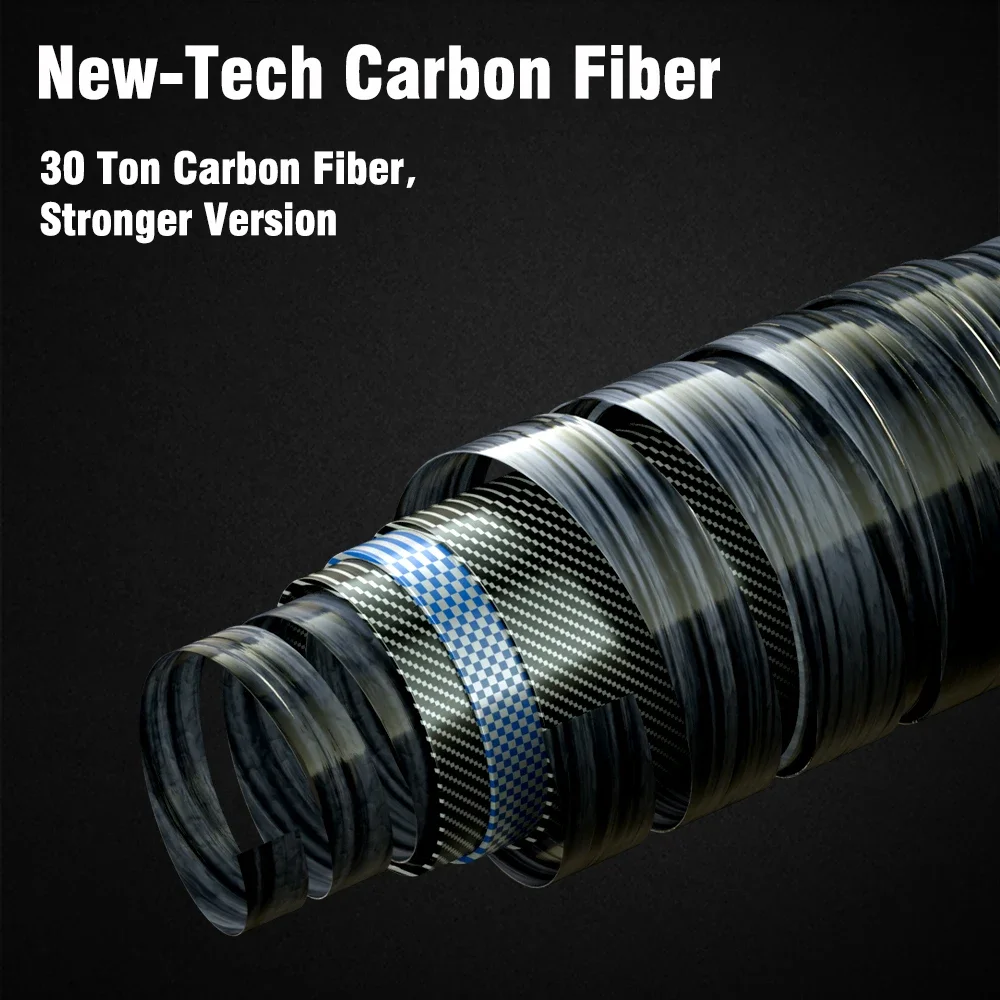 Fishing rod Mifine ILLUSION SLASH XUL Lightweight Spinning Fishing Rod For Trout Fishing 0.2-0.8g 30T Carbon Fiber Fuji/LS Rings Solid Tips