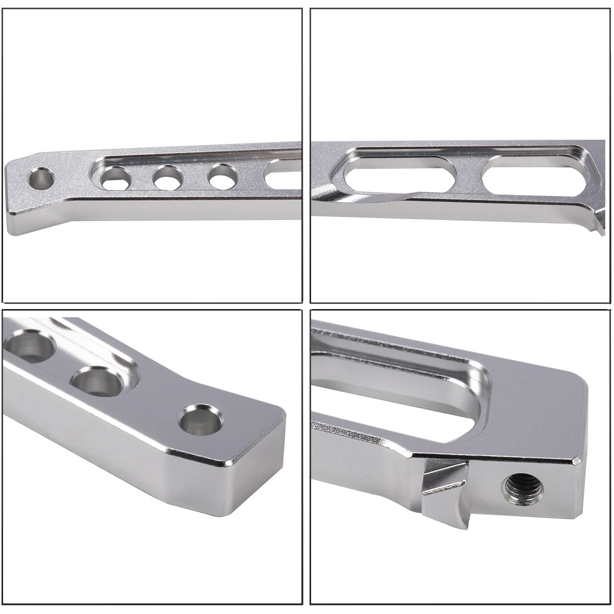 K Telaio Grande In Alluminio 7075-T6 Per 1/8 ARRMA TALION 6S EXB V4 RTR Rc Ricambi Auto - Foto 4