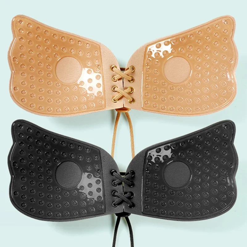 

Женский пикантный бюстгальтер без бретелек, невидимые бюстгальтеры пуш-ап без бретелек, нижнее белье с открытой спиной, бесшовный силиконовый Бралетт, нижнее белье