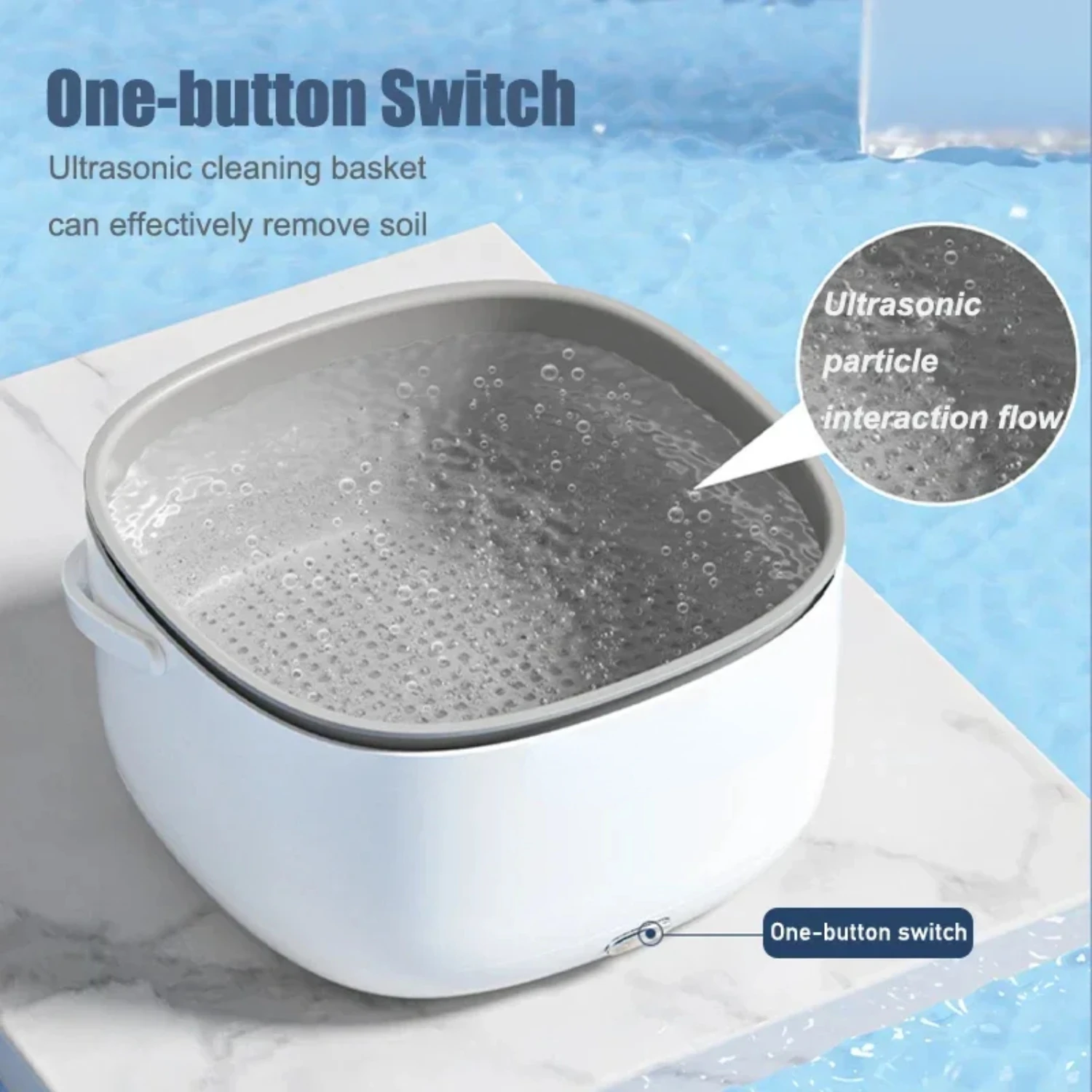 Vegetable And Fruit Washing Machine Food Ultrasonic Washing Bucket Large Capacity Food Grains Purifie -appliance Fruit washer 5