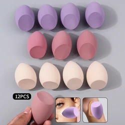 12 - Pack Multicolor Medium Beauty Sponges for Flawless Makeup Application, Non - Latex (Multicolour)