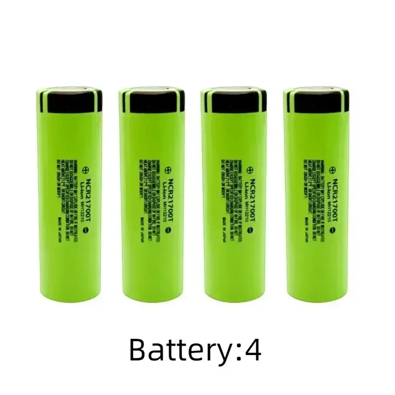 21700 3.7V 5000mAh rechargeable battery 3C power lithium-ion high discharge, suitable for LED flashlights, power tools
