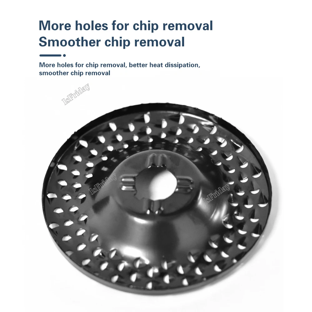 92mm/125mm Grinder Wheel Disc Wood Shaping Wheel Grinding Discs for Angle Grinders Woodworking Sanding Rotary Abrasive Tool