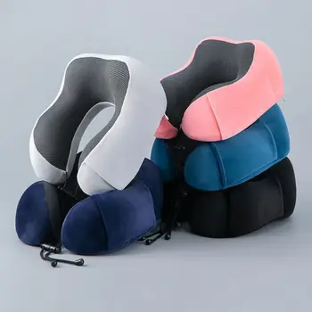 Soft Travel Pillow U Shaped Travel Healthcare Memory Foam Neck Cervical Airplane Pillow Neck Cushion