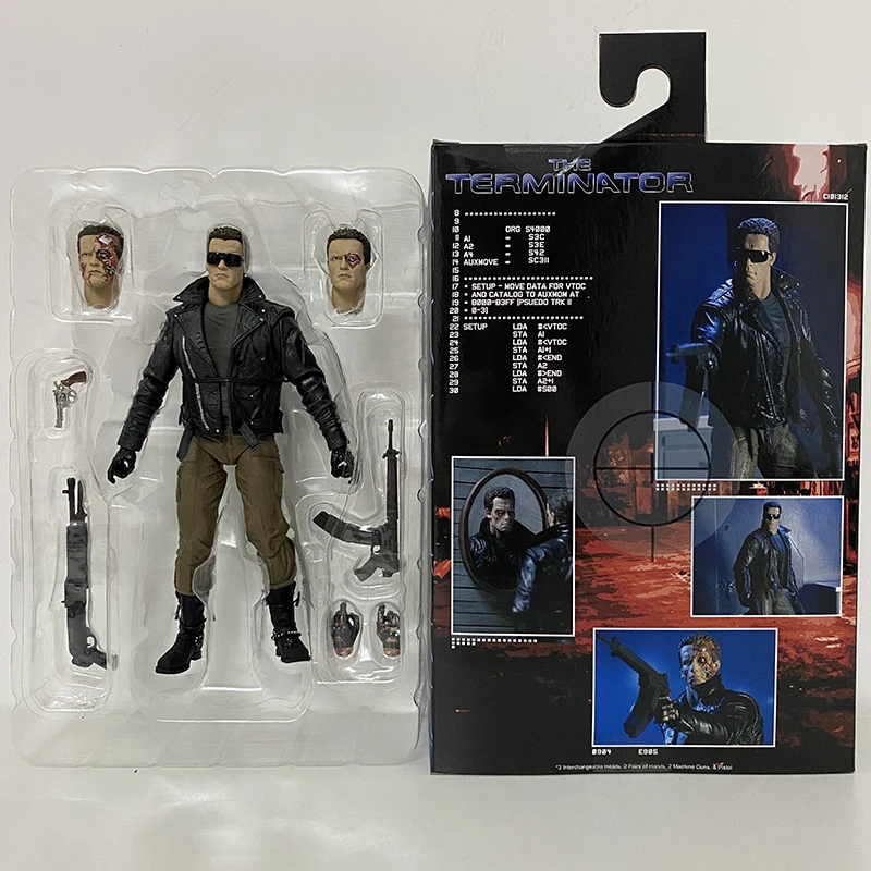 NECA Terminator Figure Judgment Day T-800 Arnold Schwarzenegger