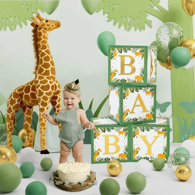 Jungle fête décoration beignet support Safari anniversaire décoration  vaisselle Jungle thème fête Safari fête faveurs bébé douche - Historique  des prix et avis, Vendeur AliExpress - meidding hi party Store