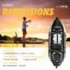 20807-1dc829.jpg Inflatable Fishing Paddle Board Triple Chamber Stand Up Paddle Board 11'*48"*6",Fishing Kayak with Premium Accessories
