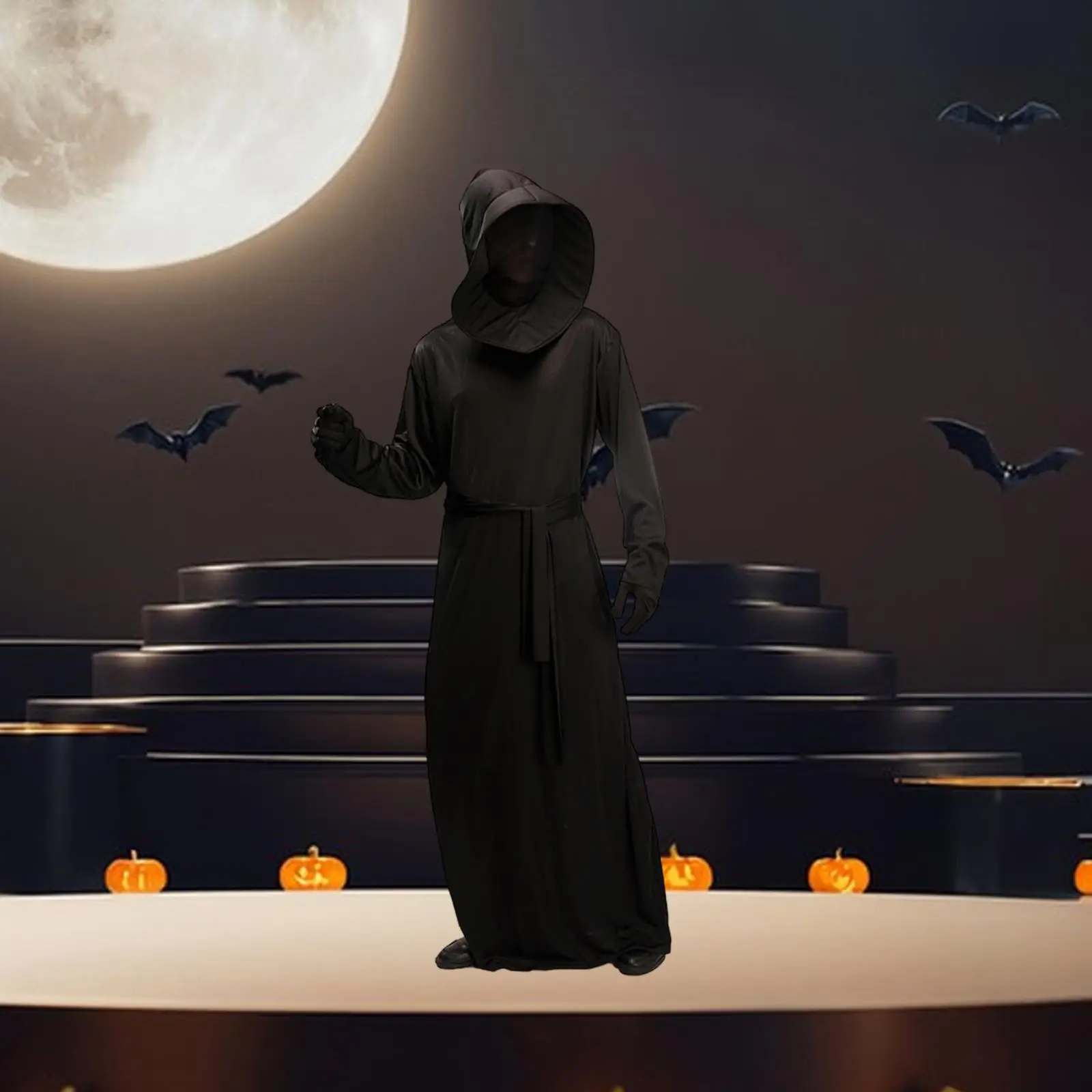 Halloween Grim Costume Cosplay for Themed Party Stage Performance Festival