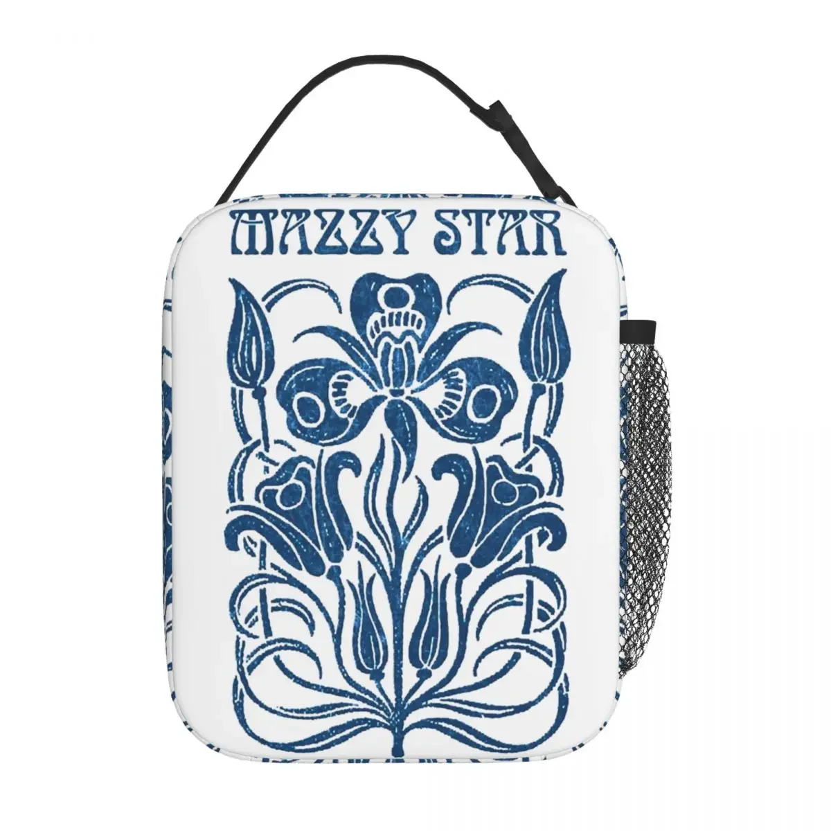 

Photograp Mazzy Star Insulated Lunch Bag Thermal Lunch Container Band Music Portable Tote Lunch Box Men Women College Travel