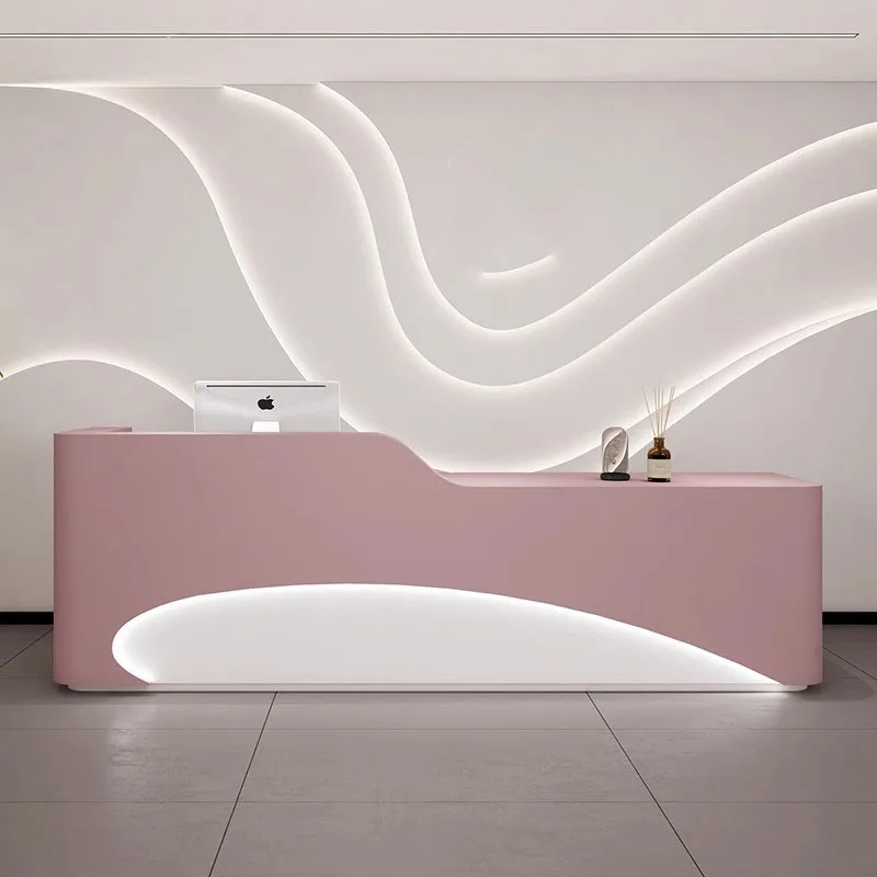 Bianco Pulpit Bancone Cassa Scrivania Tavoli Da Ristorante Ufficio Moderno Lautry Cabinet Pulpitos Shop Counter Bar Mobile Leggio Furniture