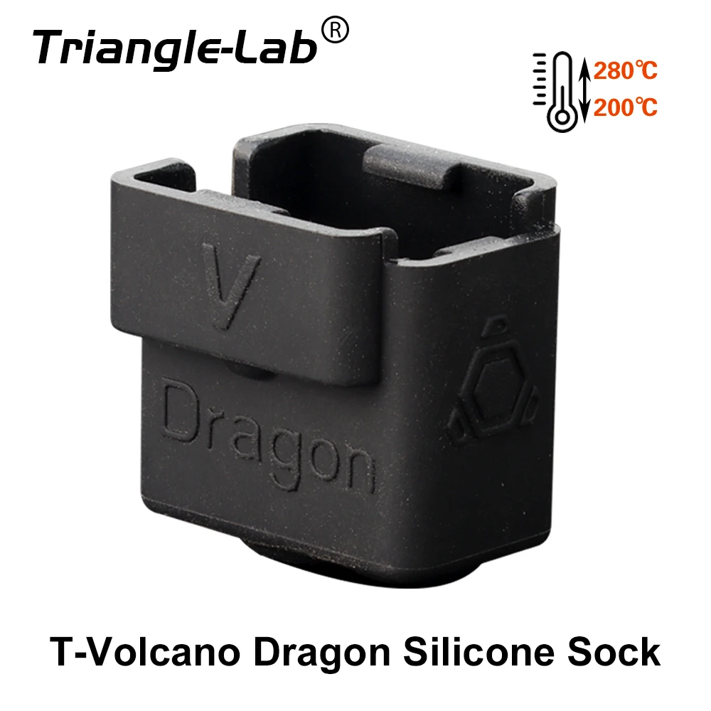 Trianglelab T-Volcano Dragon Silikonsocke für hohe Temperaturen für T-Volcano Dragon HOTNED Heizblock 3D-Drucker
