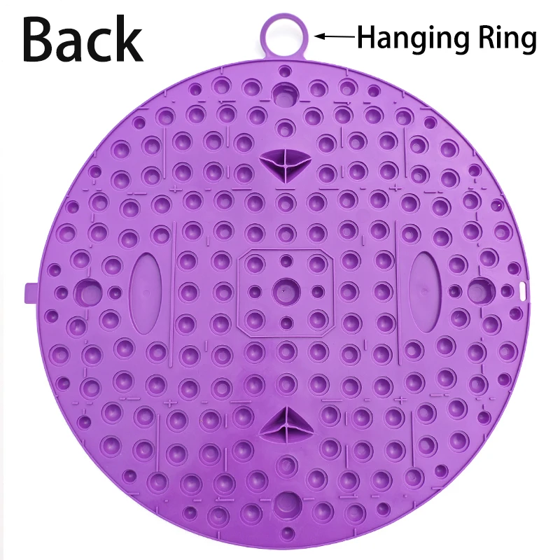 Foot Training Acupressure Board Massage Mat Muscle Relaxation Round Exercise Mat Fitness Foot Acupuncture Physiotherapy Yoga - Image 3