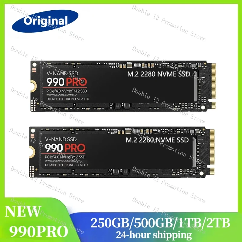 

SSD M2 NVME 4TB 990PRO 2TB Internal Solid State Drive 1TB hdd Hard Disk PCLE5.0X4 M.2 for laptop Computer PS4 PS5 New Original