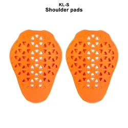 Enhanced Motorcycle Protective Gear - Soft, Wear - Resistant CE Insert Armor (Shoulder pads)