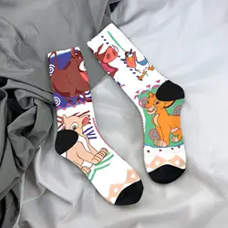 Lion King Inspired Rafiki Meditation Non - Slip Funny Socks - Soft & Breathable - One Size (5)