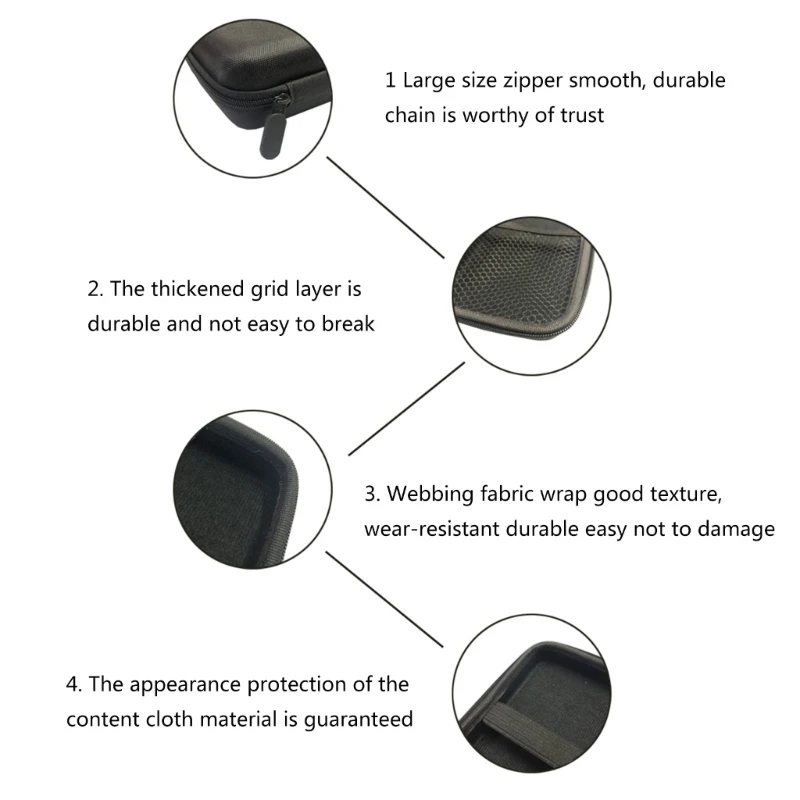 Multi functional Storage Bag for DS211 DS212 DS213 Oscilloscope Handheld Case 2