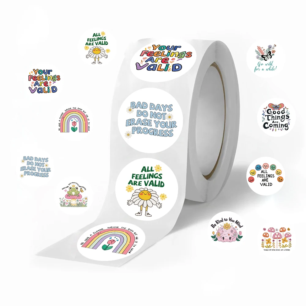 500 Piece Mental Health Awareness Sticker Set
