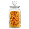 Transparent Sealed Jar Glass Bottle Kitchen Storage Box Food Grade Transparent Jar Miscellaneous Grain Snack Tea Storage Jar 2