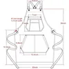 Custom logo Cotton Denim Artist Work Apron with Pockets Straps and Adjustable 6