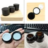 20Pcs Glass Jar Dark Storage Box Jars Face Cream Bottle Cosmetics Container Makeup Case Eye Creams Can Pot Smoking Accessories 2