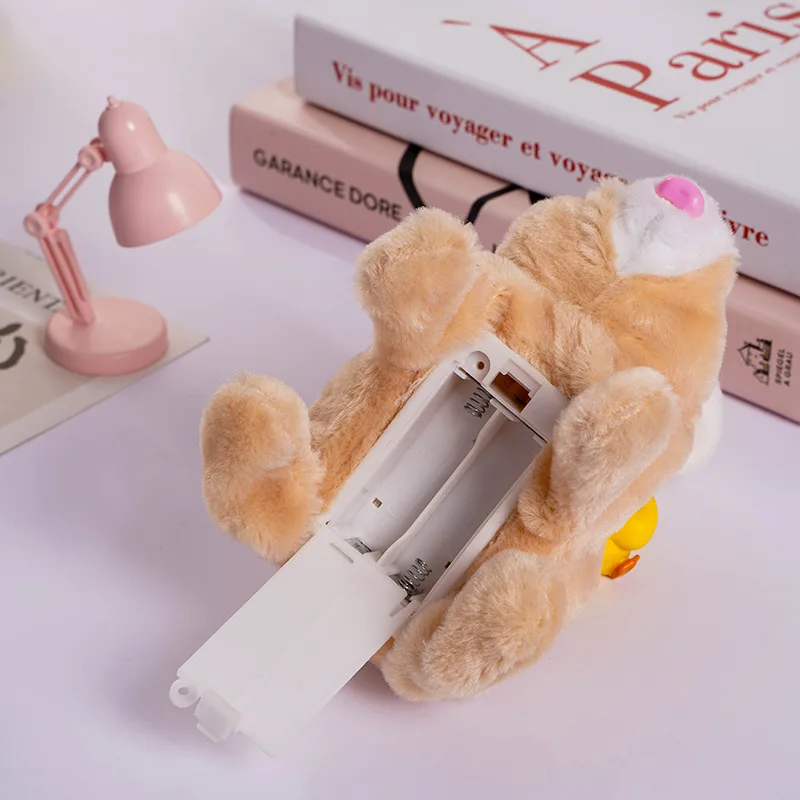 New Electric Plush Rabbit Pig Toy That Can Walk Bark And Move Its Ears Electric White Rabbit Pig Toy For Children'S Home Play 4