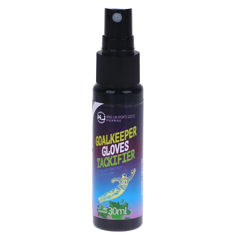 Football Grip Spray 1Pc 30ml Goalkeeper Glove Football Grip Spray For Goalkeeping Gloves Non-slip Enhanced Sticky Baseball Replacement Glove Glue