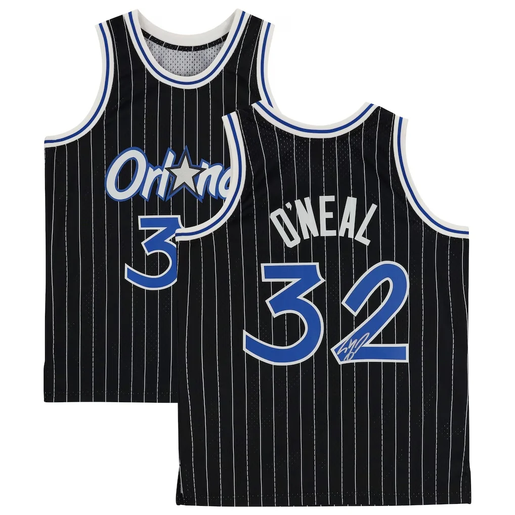 Retro O'Neal Orlando 3D-gedrucktes Basketballtrikot für Herren, Sommer-Sport-Komfortweste, atmungsaktiv, schnelltrocknend, Streetwear-Kleidung