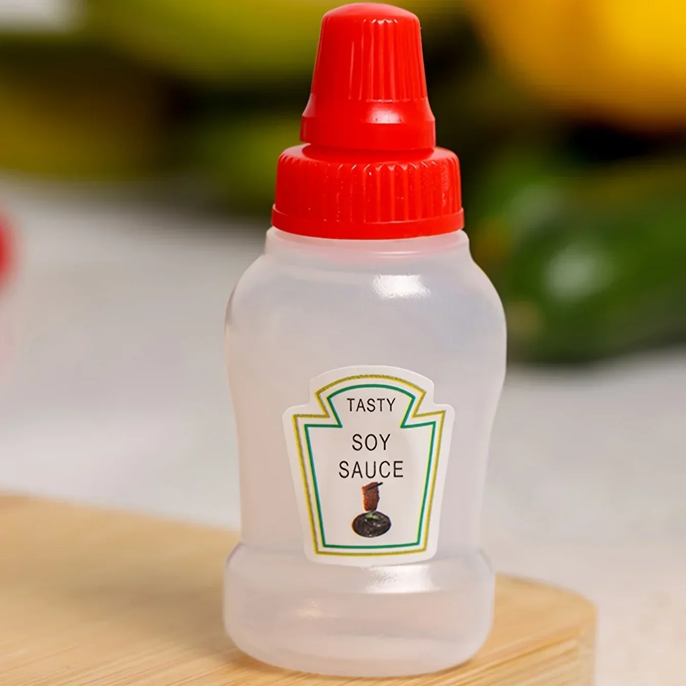Mini Condiment Squeeze Bottles