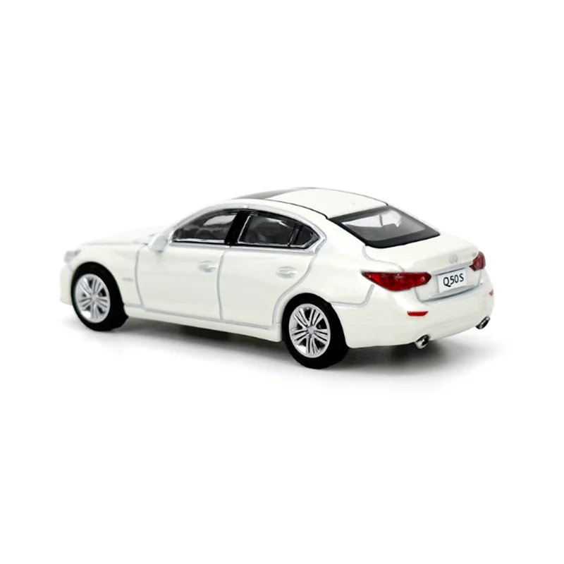 PAUDI 다이캐스트 1:64 스케일 인피니티 Q50S 2014 합금 시뮬레이션 자동차 모델 소년 수집품 기념품 휴일 선물 전시용