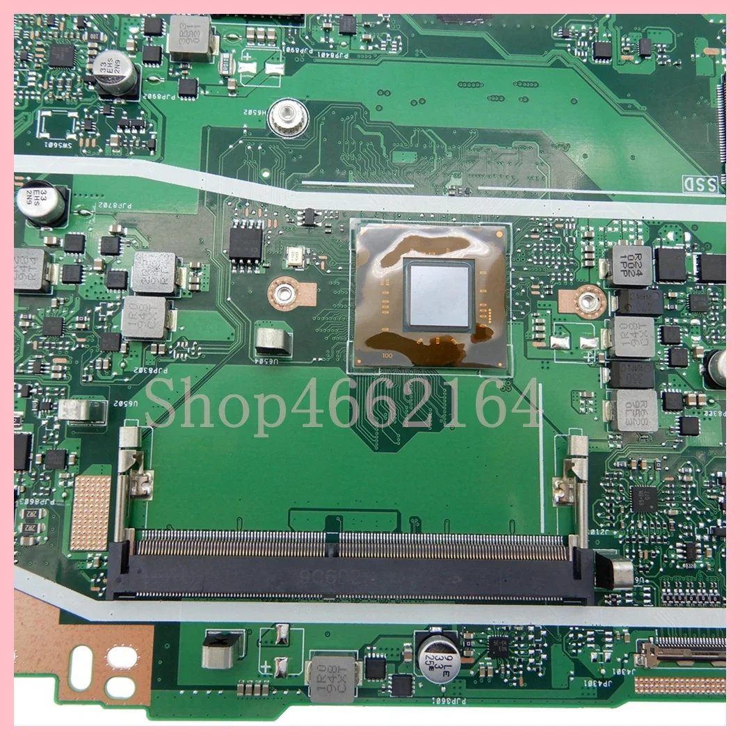 Placa-mãe Portátil para Asus Mainboard para Asus X409ma com N4000 N4100 N5000 N5030 Cpu 14in ou 15in - Imagem 5