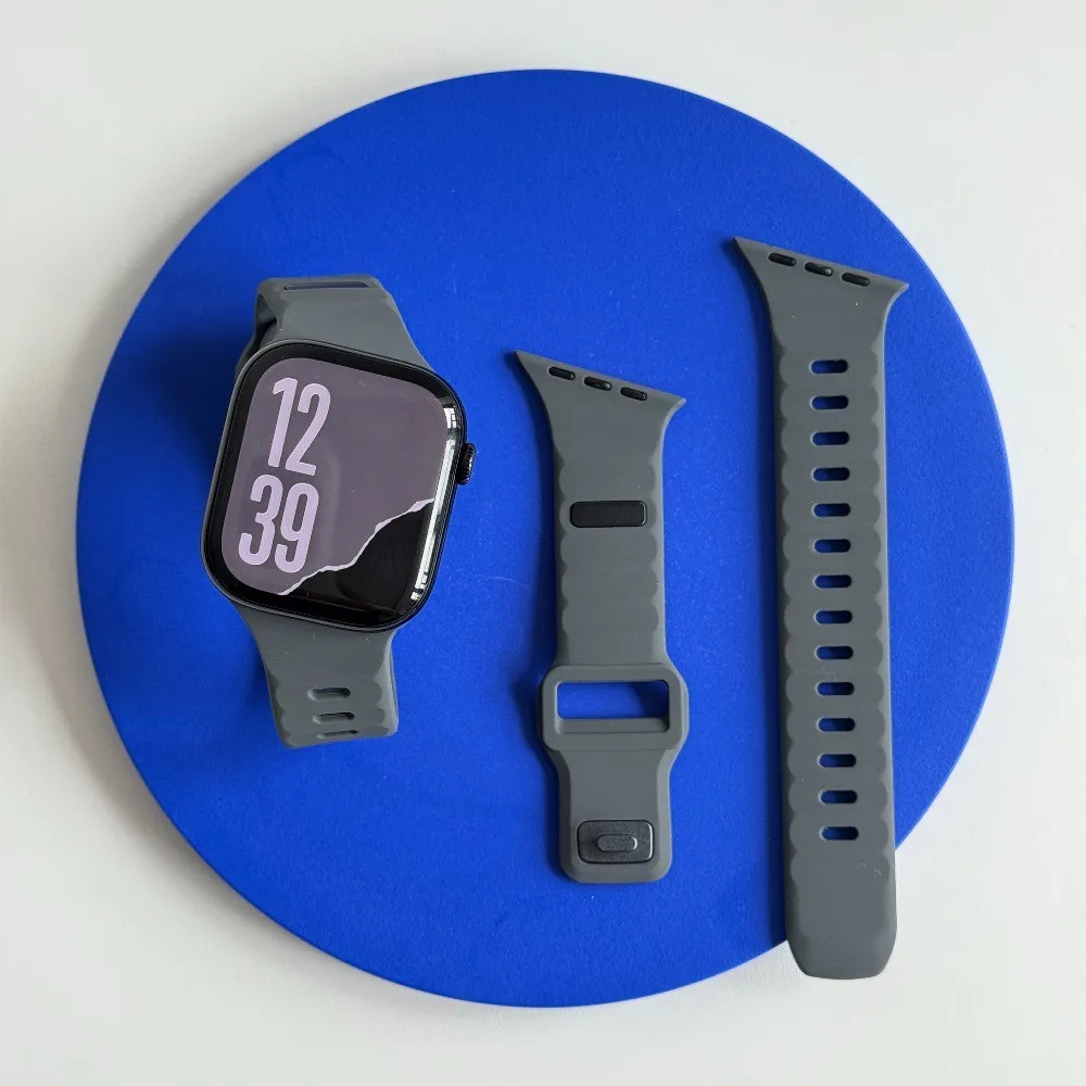 ตัวเลือกสินค้า สายซิลิโคนแฟชั่นสำหรับ Apple Watch หลายขนาด