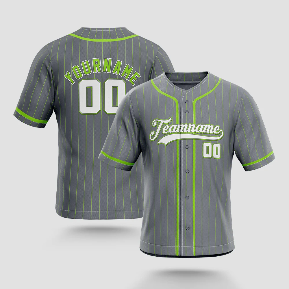 Men's Baseball Jersey Personalized Customizable Softball Jersey Casual Short Sleeve Button Down T-Shirt for Audlt and Kids cotton t shirts baseball jersey mens jersey