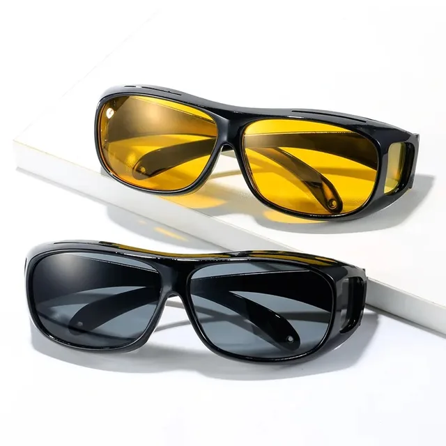 Lunettes de soleil de Vision nocturne lunettes de conduite de nuit de voiture lunettes de conducteur lunettes de soleil unisexe Protection UV lunettes de soleil lunettes cadeau 5 Lunettes de soleil de Vision nocturne lunettes de conduite de nuit de voiture lunettes de conducteur lunettes de soleil unisexe Protection UV lunettes de soleil lunettes cadeau 5